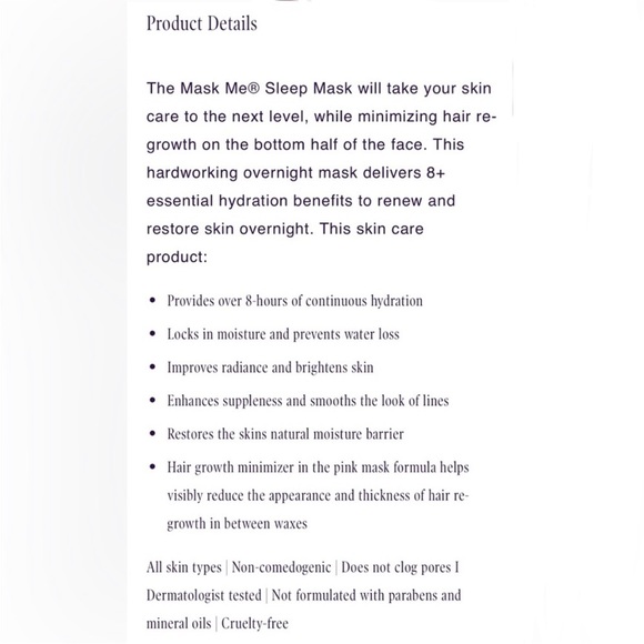 Mask Me Sleep Mask - Picture 4 of 4